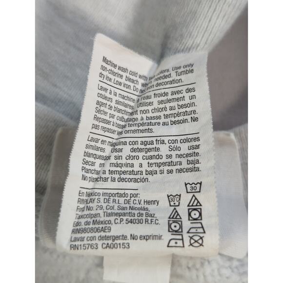 Champion Reverse Weave Pitt Panthers Crop Sweatshirt Medium Gray Collegiate - Picture 15 of 16